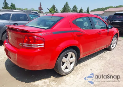 2008 Dodge Avenger Sxt из США, поврежденный, VIN 1B3LC56R58N294115